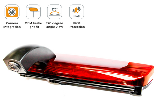 Ford Transit Connect (2013-2021) Reverse View High Level Brake Light Camera (NTSC)