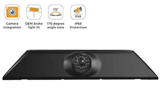 Iveco Daily (2011-2014) Reverse View High Level Brake Light Camera (NTSC)