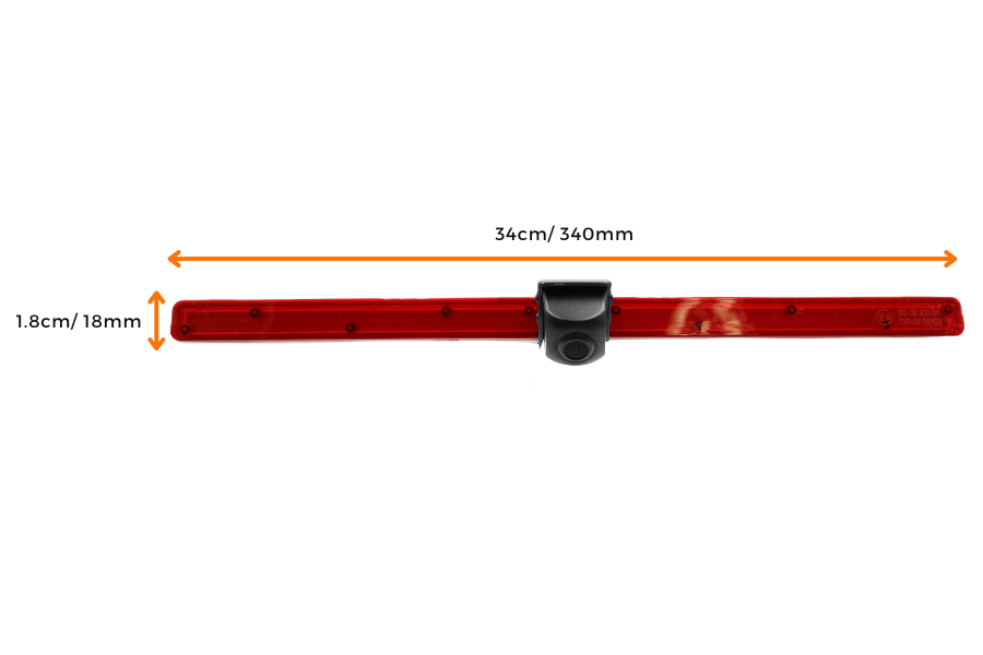 Iveco Daily (2023 Onwards) Reverse View High Level Brake Light Camera (NTSC)