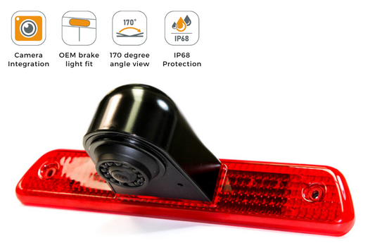 Toyota ProAce (2013-2016) High Level Brake Light Reverse Camera (NTSC)