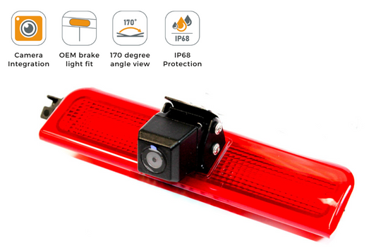 Volkswagen Caddy (2003-2015) Reverse View High Level Brake Light Camera (NTSC)