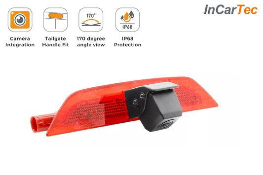 Volkswagen Caddy (2020 Onwards) High Level Brake Light Reverse View Camera (NTSC)