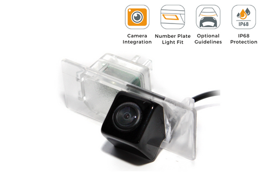 Volkswagen Transporter T6 Reverse View Rear Number Plate Light Camera (NTSC)