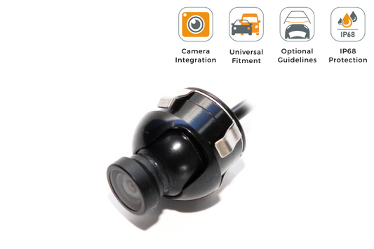 Universal Adjustable Push Fit Vehicle Rear View Camera (NTSC)