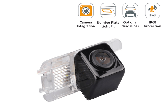 Ford Fiesta MK7 Reverse View Rear Number Plate Light Camera (NTSC)