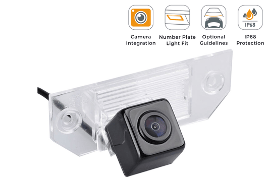 Ford Focus MK2 Reverse View Rear Number Plate Light Camera (NTSC)