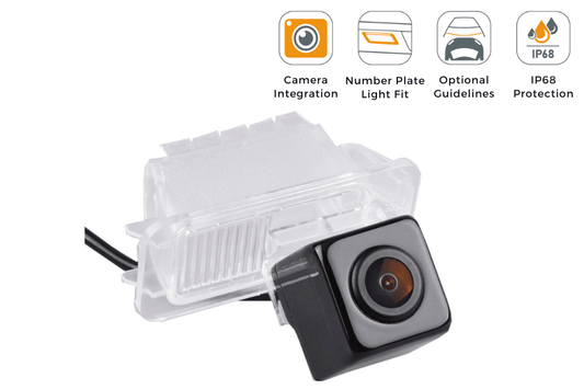 Ford Fiesta MK7 Reverse View Rear Number Plate Light Camera (NTSC)
