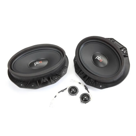PowerBass OE69C-FD 6x9" Custom Fit Ford Replacement Component Speakers