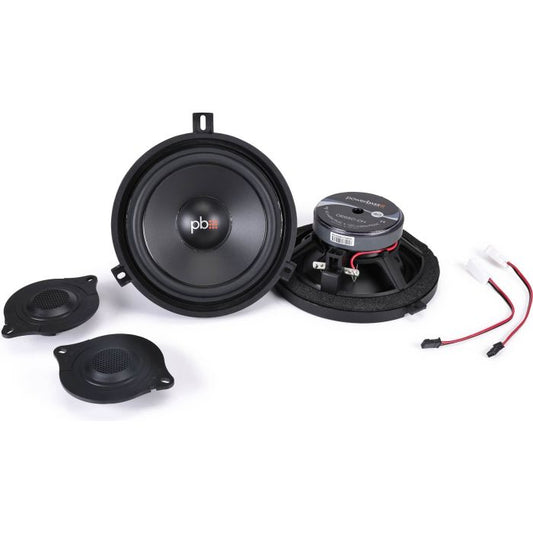 Powerbass OE65C-CH - 6.5" Jeep & Chrysler Direct Fit OEM Replacement Component Speakers
