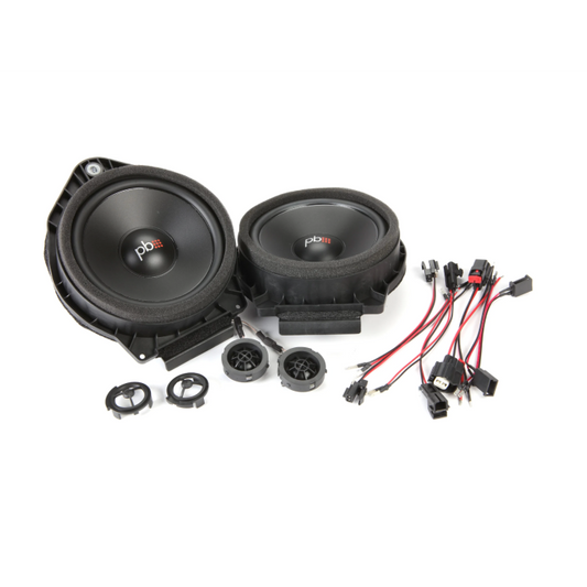 Powerbass OE65C-GM - 6.5" Vauxhall Opel GM Direct Fit OEM Replacement Component Speakers