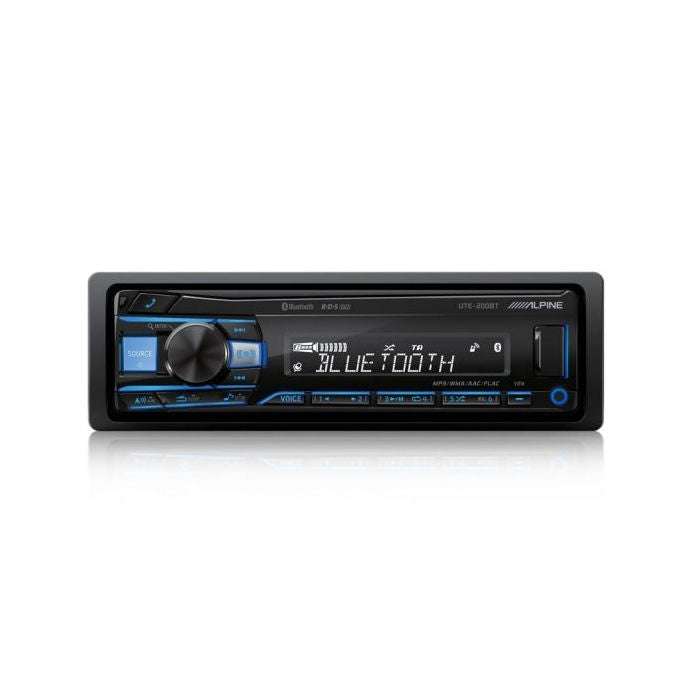 Alpine UTE-200BT - Mechless Media Stereo Bluetooth Android IPhone Ready