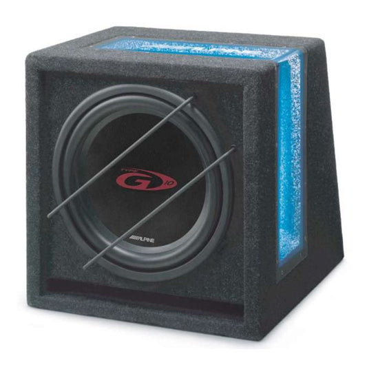 Alpine SBG-1044BR - 10" Sub In Bass Reflex Enclosure