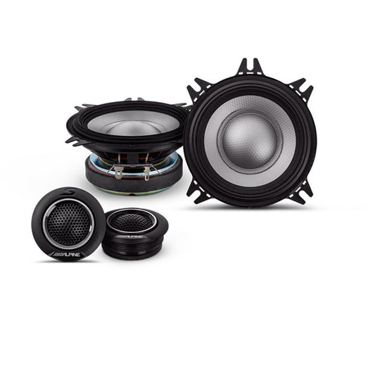 Alpine S2-S40C - S-Series 4" 2-Way Component Car Speakers 140 Watts