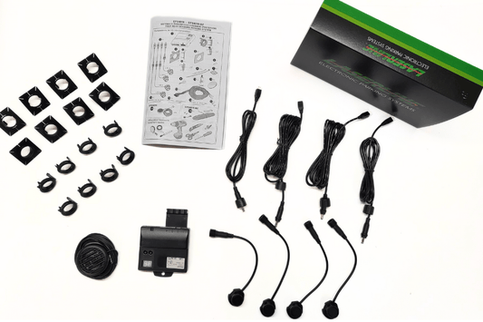 Laserline EPS4016F FRONT 4 Flush Fit OEM Style Front Bumper Parking Sensor Kit