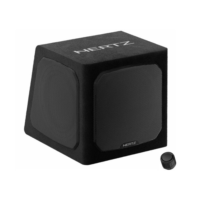 Hertz Dieci DBA 201 - 8" 440 W Active Subwoofer Box With Double Passive Radiators